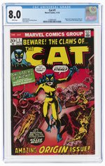 CAT #1 NOVEMBER 1972 CGC 8.0 VF (FIRST CAT).