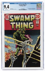 SWAMP THING #3 FEBRUARY-MARCH 1973 CGC 9.4 NM (FIRST ABIGAIL ARCANE).