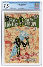 GREEN LANTERN VOL. 2 #86 OCTOBER-NOVEMBER 1971 CGC 7.5 VF-.