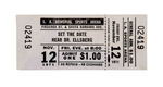 PENTAGON PAPERS RELATED "SET THE DATE HEAR DR. ELLSBERG" SPEECH TICKET.