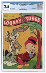 LOONEY TUNES AND MERRIE MELODIES COMICS #126 FEBRUARY 1952 CGC 2.5 GOOD+.