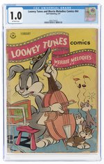 LOONEY TUNES AND MERRIE MELODIES COMICS #64 FEBRUARY 1947 CGC 1.0 FAIR.