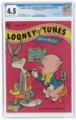 LOONEY TUNES AND MERRIE MELODIES COMICS #133 NOVEMBER 1952 CGC 4.5 VG+.