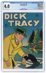 FOUR COLOR #56 SEPTEMBER 1944 CGC 4.0 VG (DICK TRACY).