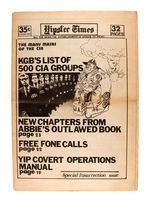 "YIPSTER TIMES SPECIAL INSURRECTION ISSUE" NEWSPAPER.