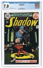 SHADOW #6 AUGUST-SEPTEMBER 1974 CGC 7.0 FINE/VF.