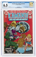 KAMANDI, THE LAST BOY ON EARTH #2 DECEMBER 1972-JANUARY 1973 CGC 6.5 FINE+.