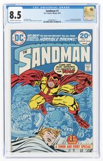 SANDMAN #1 WINTER 1974 CGC 8.5 VF (FIRST BRONZE AGE SANDMAN).