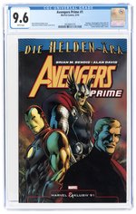 AVENGERS PRIME #1 TRADE PAPERBACK AUGUST 2010 CGC 9.6 NM+ (GERMAN EDITION).