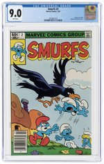 SMURFS #2 JANUARY 1983 CGC 9.0 VF/NM.