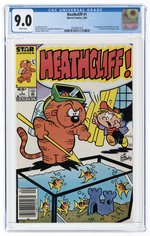 HEATHCLIFF #1 APRIL 1985 CGC 9.0 VF/NM.