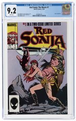 RED SONJA: THE MOVIE #1 NOVEMBER 1985 CGC 9.2 NM-.