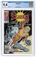 SOLARMAN #1 JANUARY 1989 CGC 9.4 NM.