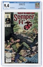 SEMPER FI #1 DECEMBER 1988 CGC 9.4 NM.