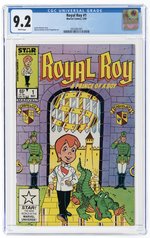 ROYAL ROY #1 MAY 1985 CGC 9.2 NM-.