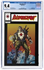 BLOODSHOT #1 FEBRUARY 1993 CGC 9.4 NM.