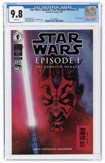 STAR WARS: EPISODE I - THE PHANTOM MENACE #3 MAY 1999 CGC 9.8 NM/MINT (FIRST MACE WINDU IN COMICS).