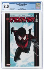 ULTIMATE SPIDER-MAN #1 NOVEMBER 2011 CGC 8.0 VF.