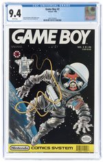 GAME BOY #2 1990 CGC 9.4 NM.