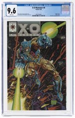 X-O MANOWAR #0 AUGUST 1993 CGC 9.6 NM+.