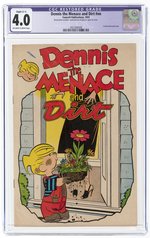 DENNIS THE MENACE AND DIRT #NN 1959 CGC RESTORED 4.0 SLIGHT (C-1) VG.