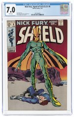 NICK FURY, AGENT OF S.H.I.E.L.D. #8 JANUARY 1969 CGC 7.0 FINE/VF.