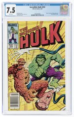 INCREDIBLE HULK #293 MARCH 1984 CGC 7.5 VF-.