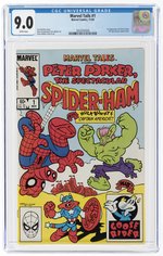 MARVEL TAILS #1 NOVEMBER 1983 CGC 9.0 VF/NM (FIRST PETER PORKER AKA SPIDER-HAM).