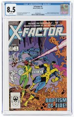 X-FACTOR #1 FEBRUARY 1986 CGC 8.5 VF+ (FIRST X-FACTOR).