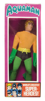 "AQUAMAN" MEGO BOXED FIGURE.