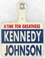 A TIME FOR GREATNESS KENNEDY JOHNSON TAB.