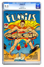 FUNNIES #46 AUGUST 1940 CGC 9.0 OFF-WHITE PAGES.