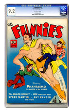 FUNNIES #52 FEBRUARY 1941 CGC 9.2 OFF-WHITE PAGES.