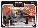 STAR WARS: RETURN OF THE JEDI (1984) - TIE INTERCEPTOR VEHICLE BOXED SHIP.