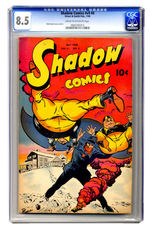 SHADOW COMICS V9 #4 JULY 1949 CGC 8.5 CREAM TO OFF-WHITE PAGES.