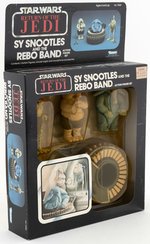 STAR WARS: RETURN OF THE JEDI (1983) - SEALED SY SNOODLES AND THE REBO BAND 77 BACK SEALED BOX.