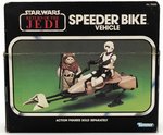 STAR WARS: RETURN OF THE JEDI (1983) - SPEEDER BIKE VEHICLE FACTORY SEALED IN BOX.