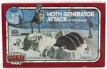 STAR WARS: MICRO COLLECTION (1982) - HOTH GENERATOR ATTACK ACTION PLAYSET FACTORY SEALED IN BOX.