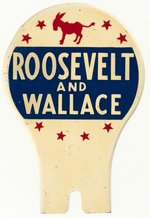 ROOSEVELT AND WALLACE RWB 1940 LICENSE ATTACHMENT.