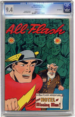 ALL-FLASH #18, SPRING 1945. SAN FRANCISCO PEDIGREE CGC 9.4