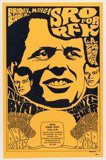 ROBERT KENNEDY 1968 RALLY CONCERT POSTER.