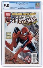 AMAZING SPIDER-MAN #546 FEBRUARY 2008 CGC 9.8 NM/MINT.