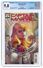 CAPTAIN MARVEL VOL. 10 #8 SEPTEMBER 2019 CGC 9.8 NM/MINT (SECRET VARIANT COVER - FIRST STAR).