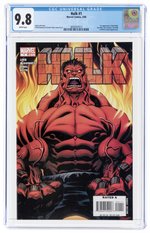 HULK #1 MARCH 2008 CGC 9.8 NM/MINT (FIRST RED HULK).