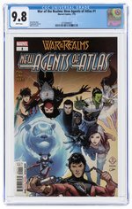 WAR OF THE REALMS: NEW AGENTS OF ATLAS #1 JULY 2019 CGC 9.8 NM/MINT.