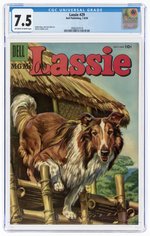 LASSIE #29 JULY-AUGUST 1956 CGC 7.5 VF-.