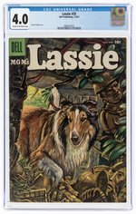 LASSIE #35 JULY-AUGUST 1957 CGC 4.0 VG.