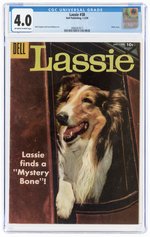 LASSIE #38 JANUARY-FEBRUARY 1958 CGC 4.0 VG.