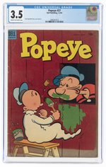 POPEYE #27 JANUARY-MARCH 1954 CGC 3.5 VG-.