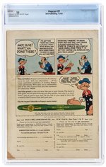 POPEYE #27 JANUARY-MARCH 1954 CGC 3.5 VG-.